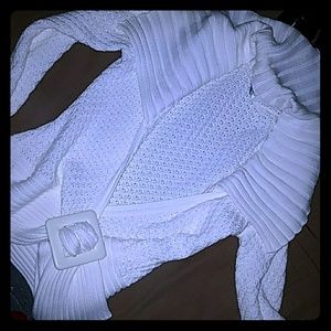 Brand new super nice winter white sweater